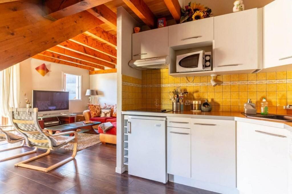 Appartement Style Chalet A Saint Lary Soulan. Exterior photo